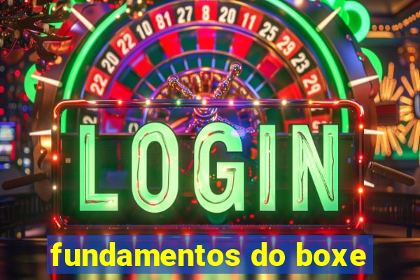 fundamentos do boxe